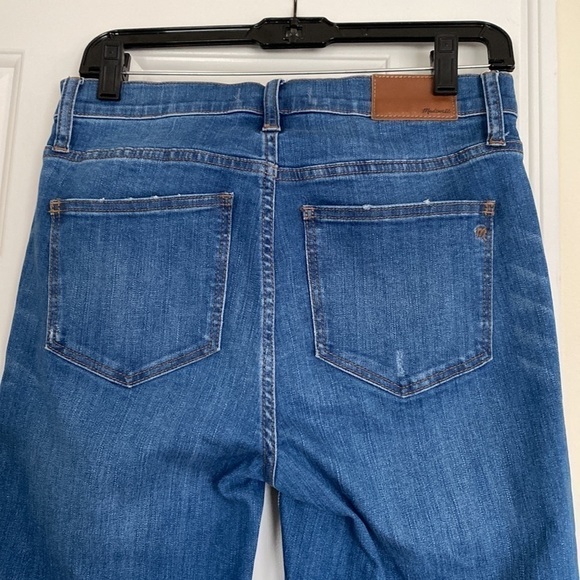 Madewell Cali Demo boot distressed jeans - Picture 7 of 8